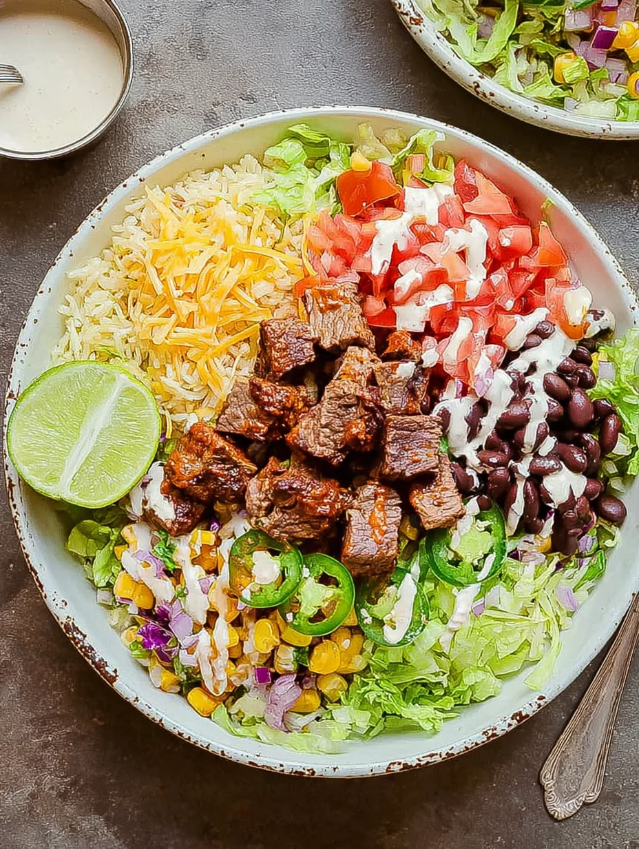 Steak Burrito Bowls