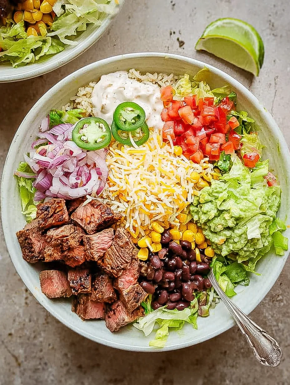 Steak Burrito Bowls