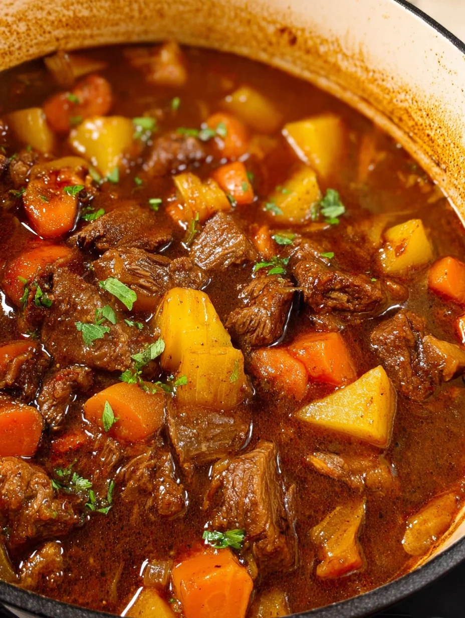 Stove Top Beef Stew
