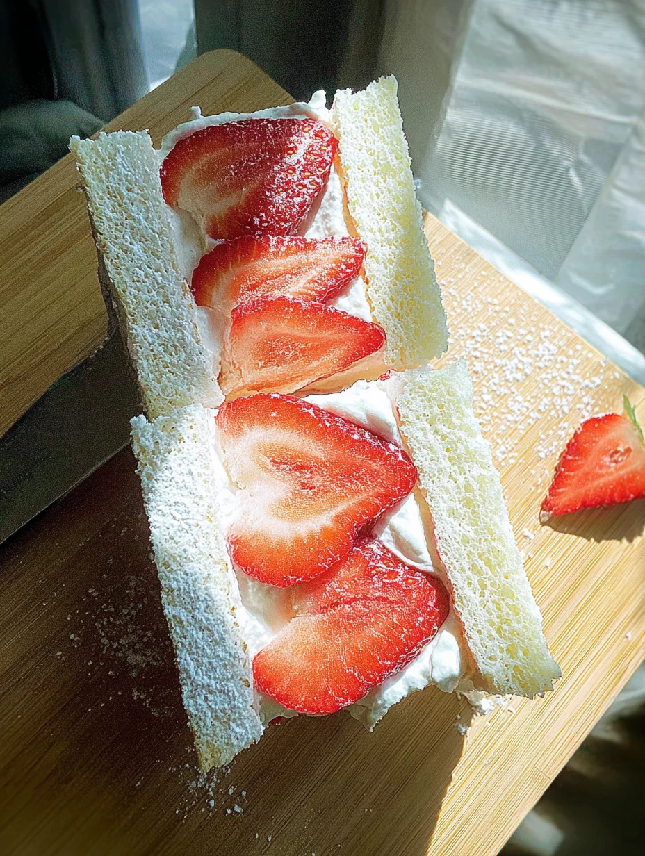 Strawberry Sando
