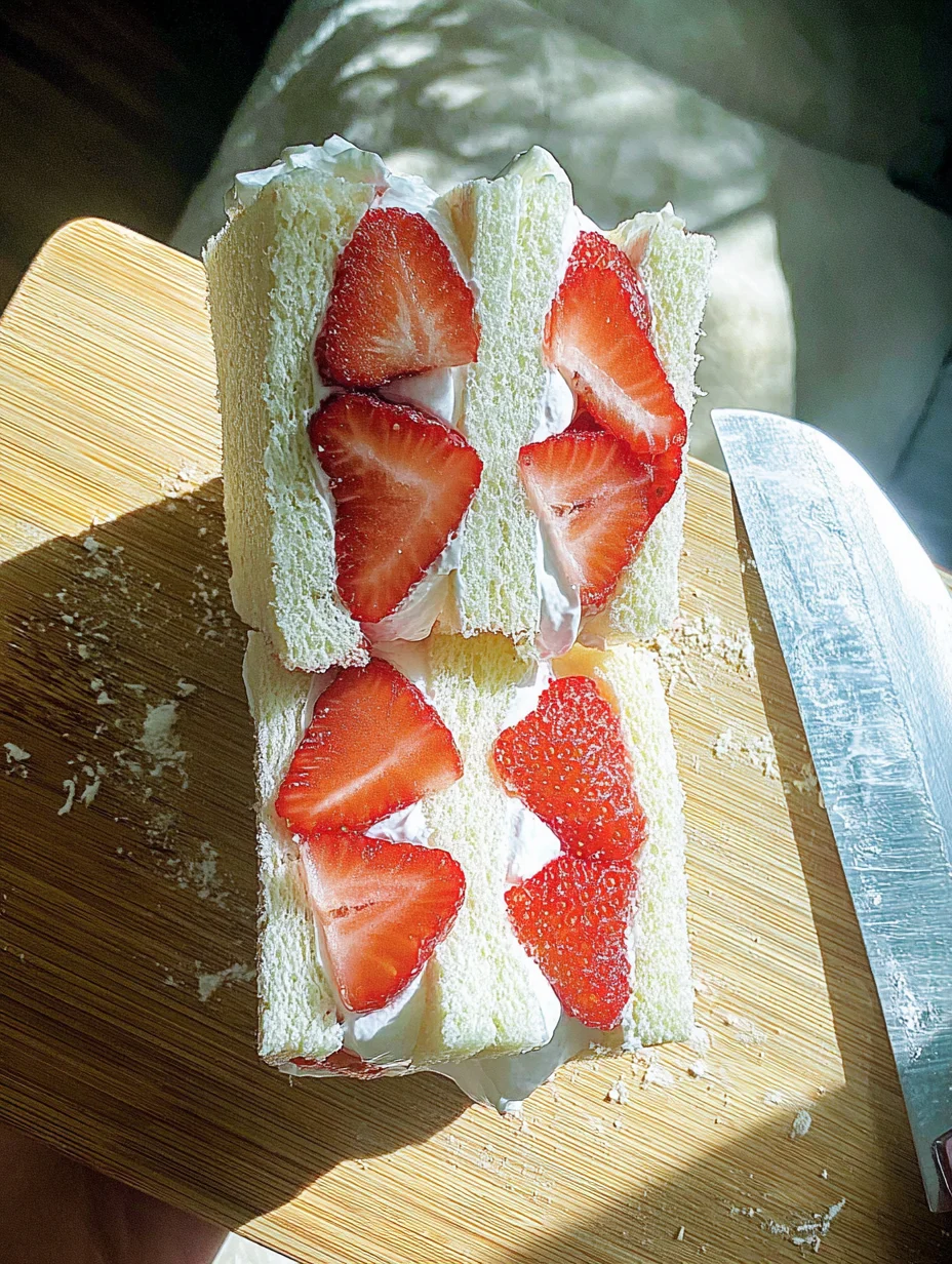 Strawberry Sando