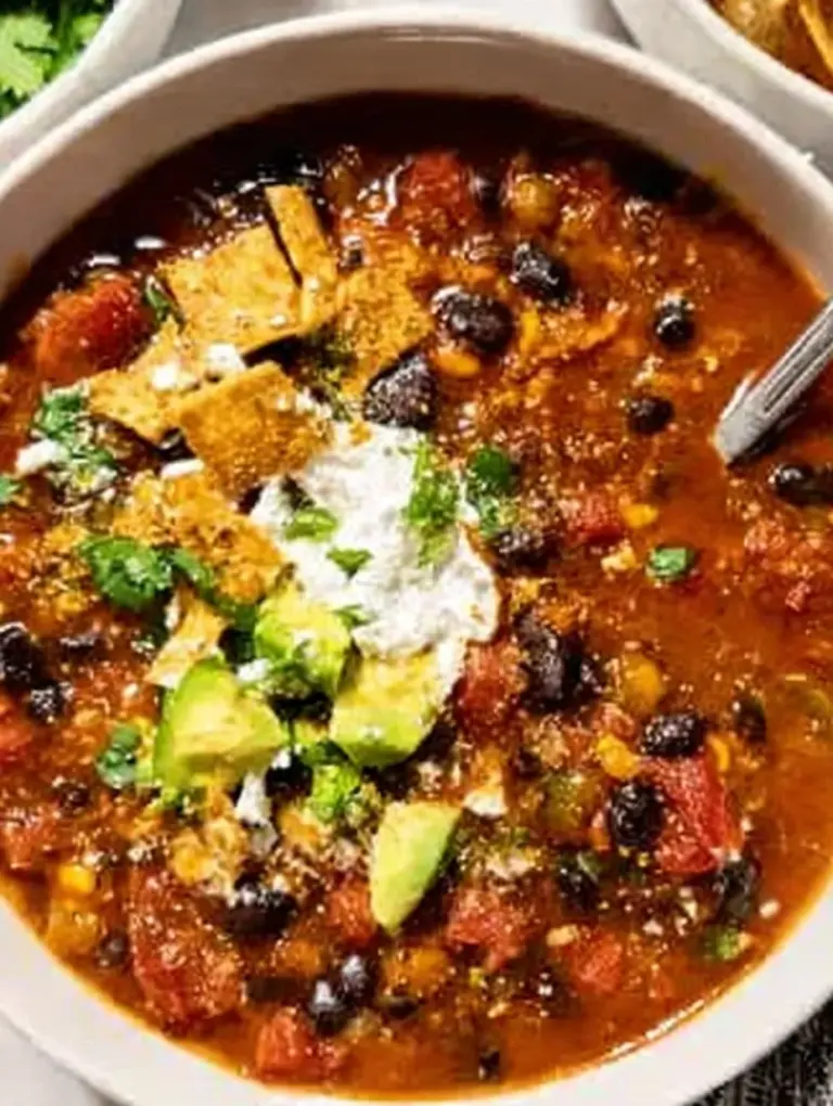 Vegan Black Bean Chili