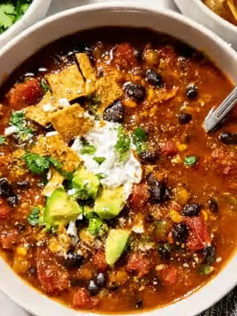 Vegan Black Bean Chili