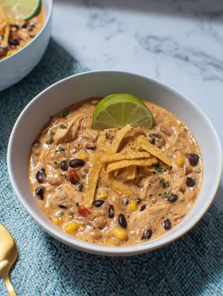 White Chicken Chili Recipe with Cream Cheese