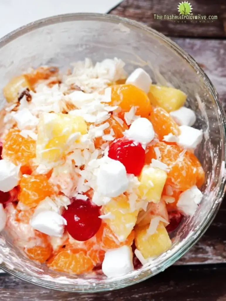Ambrosia Salad with Cool Whip