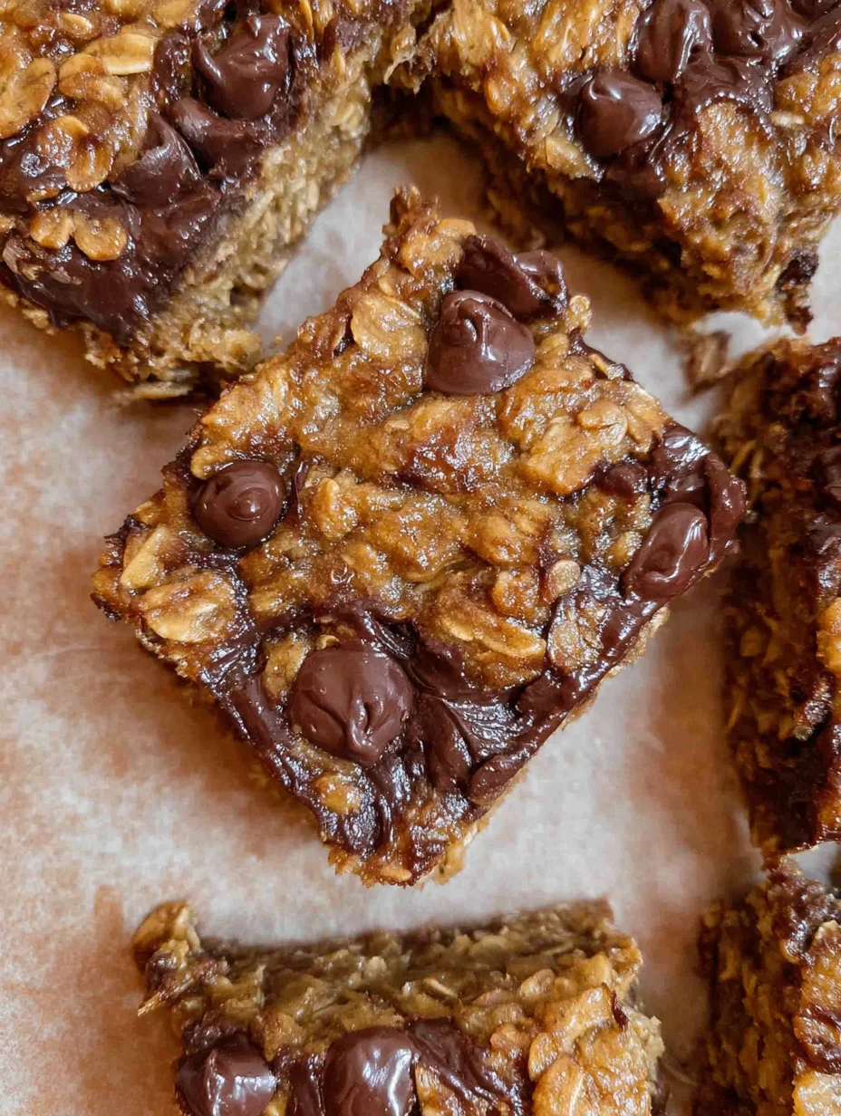 Banana Oatmeal Bars
