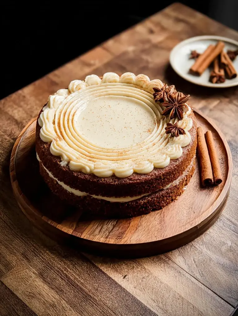 Brown Sugar Chai Cake