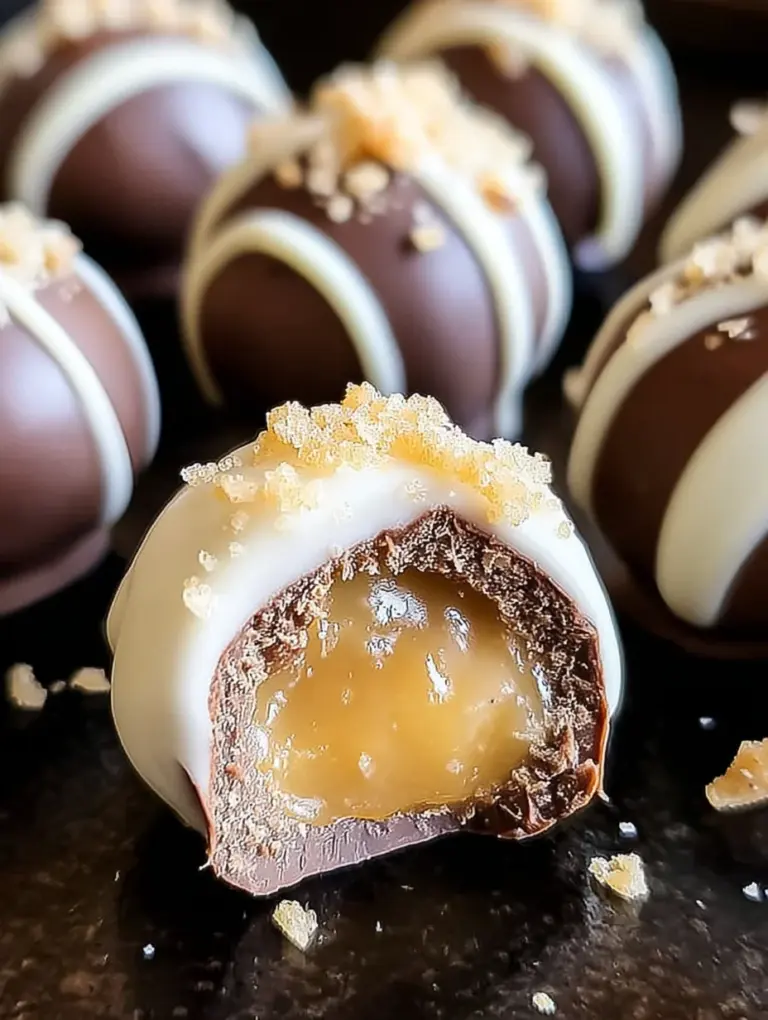 Caramel Apple Truffles