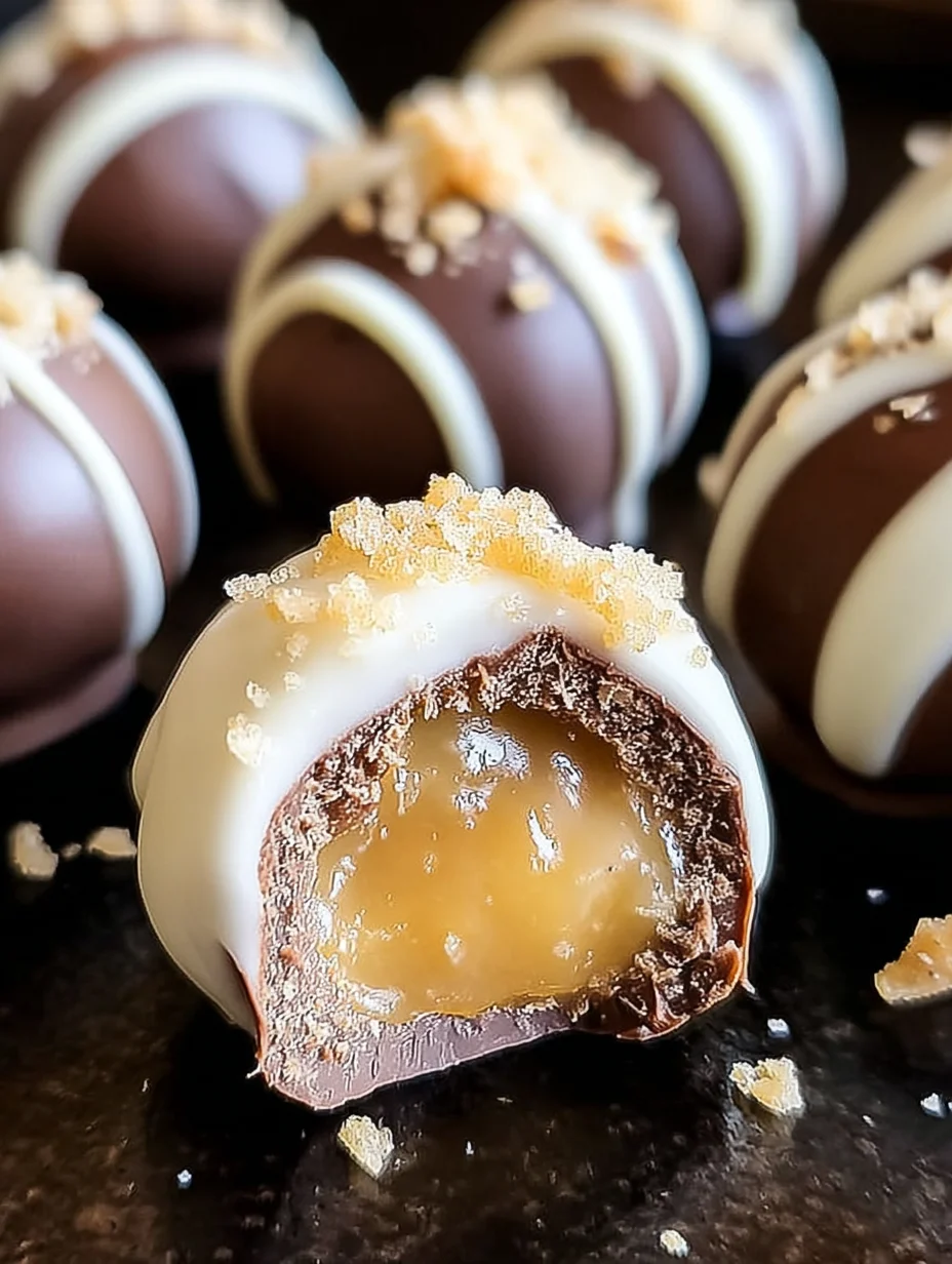 Caramel Apple Truffles