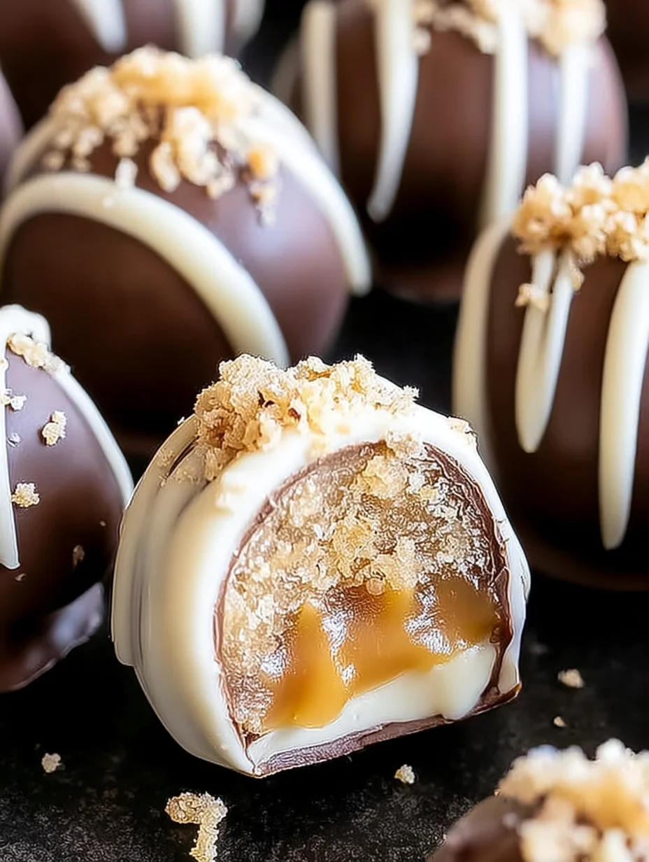 Caramel Apple Truffles