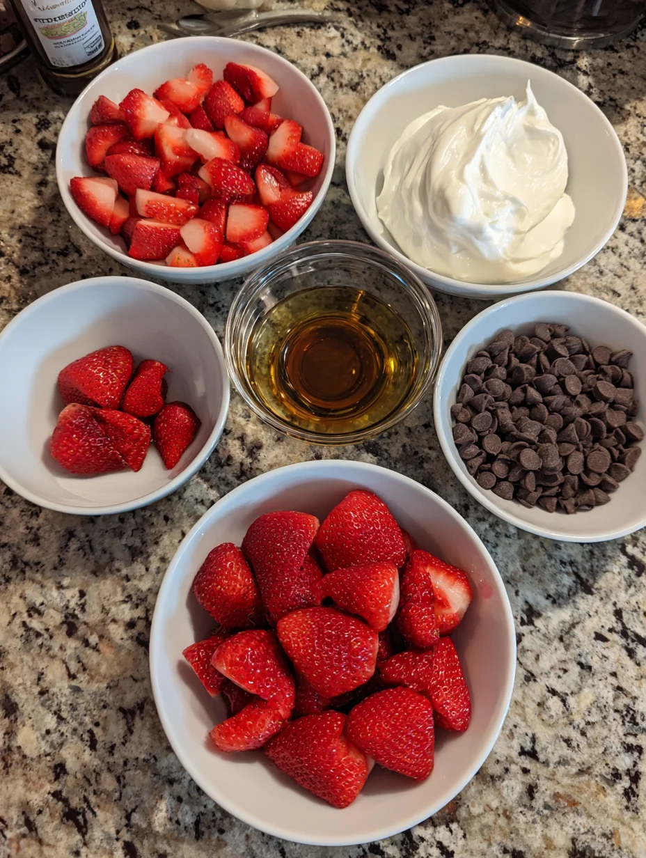 Chocolate Strawberry Yogurt Clusters