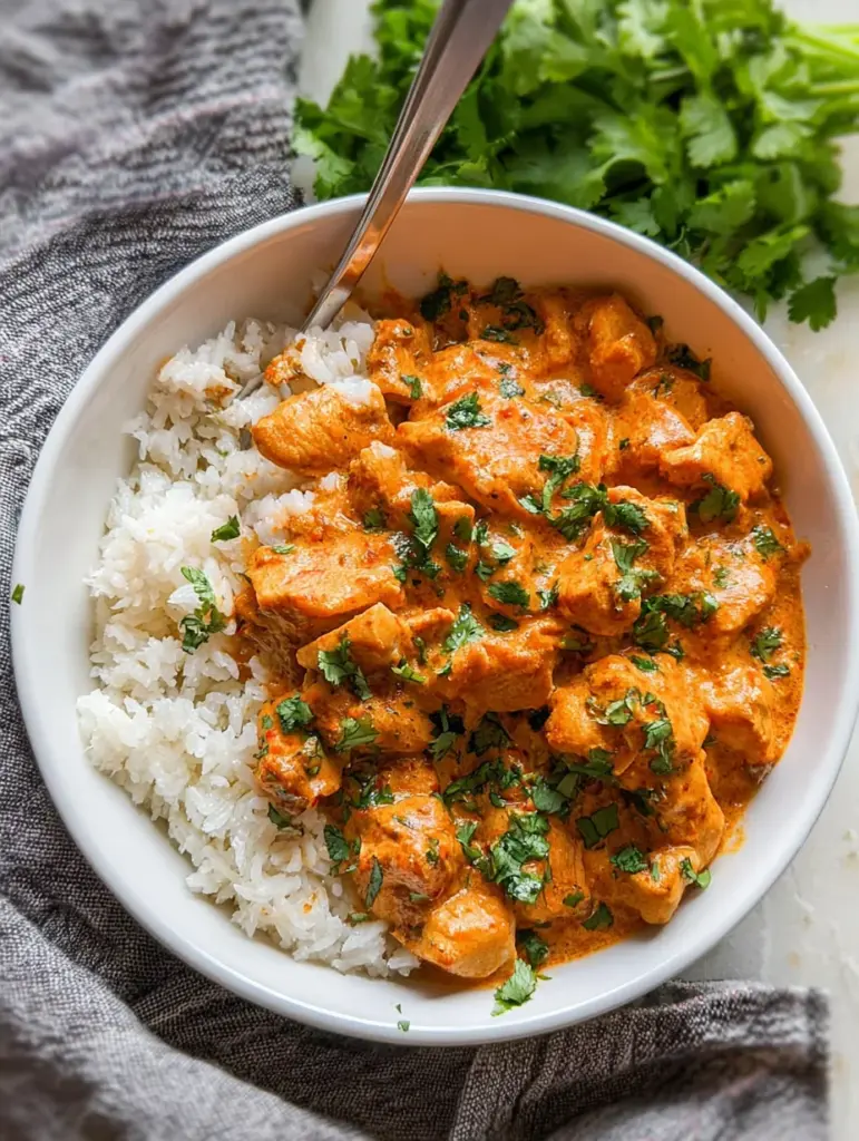 Coconut Chicken Rice Bowl