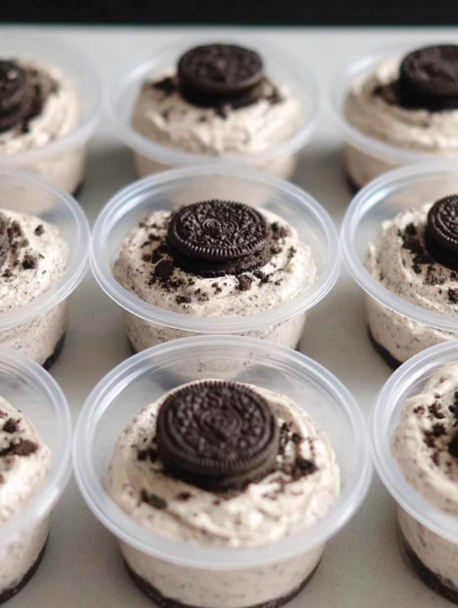 Cookies and Cream Dessert Cups