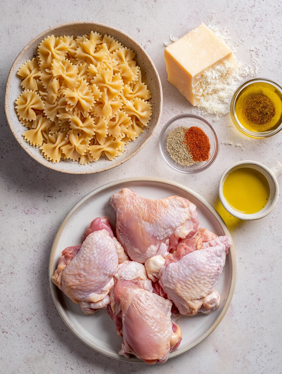 Creamy Chicken and Corn Pasta with Bacon