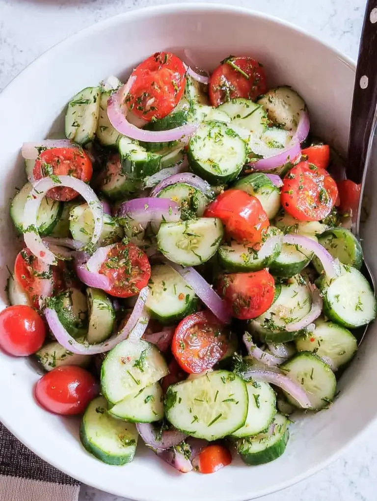 Cucumber Tomato Salad