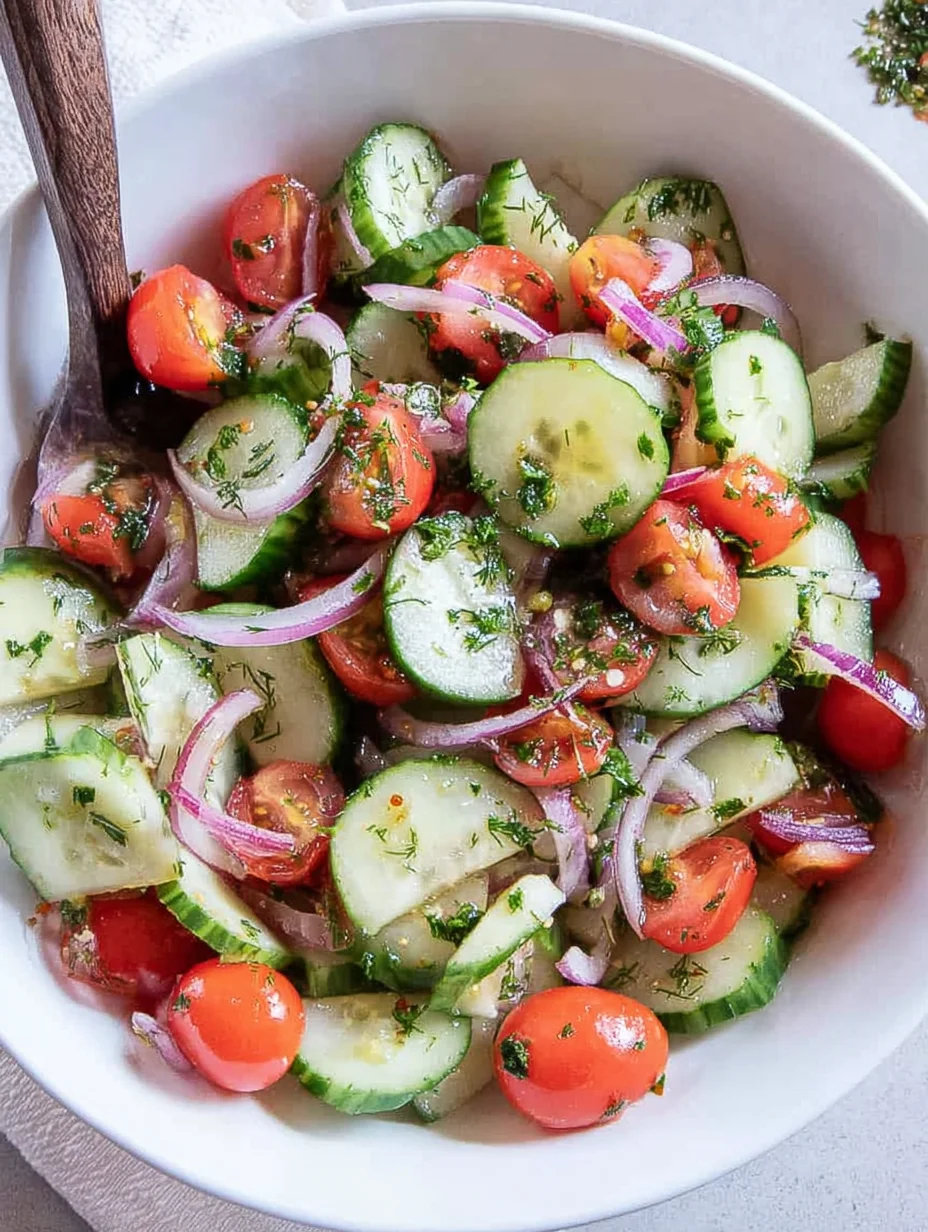 Cucumber Tomato Salad