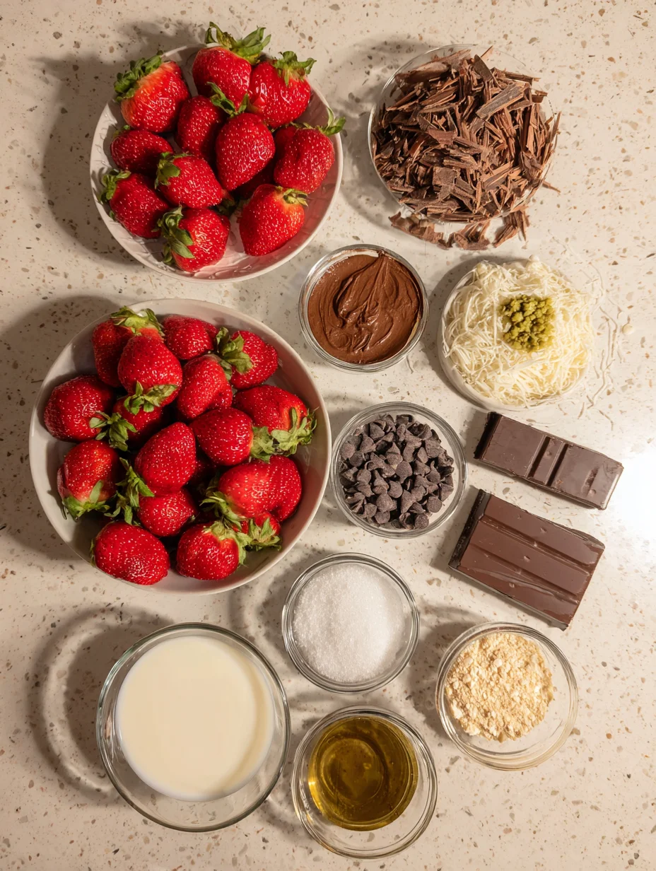 Dubai Chocolate Strawberries