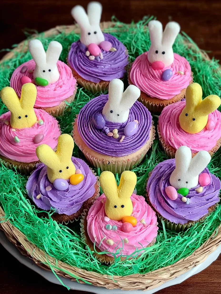 Easter Basket Cupcakes
