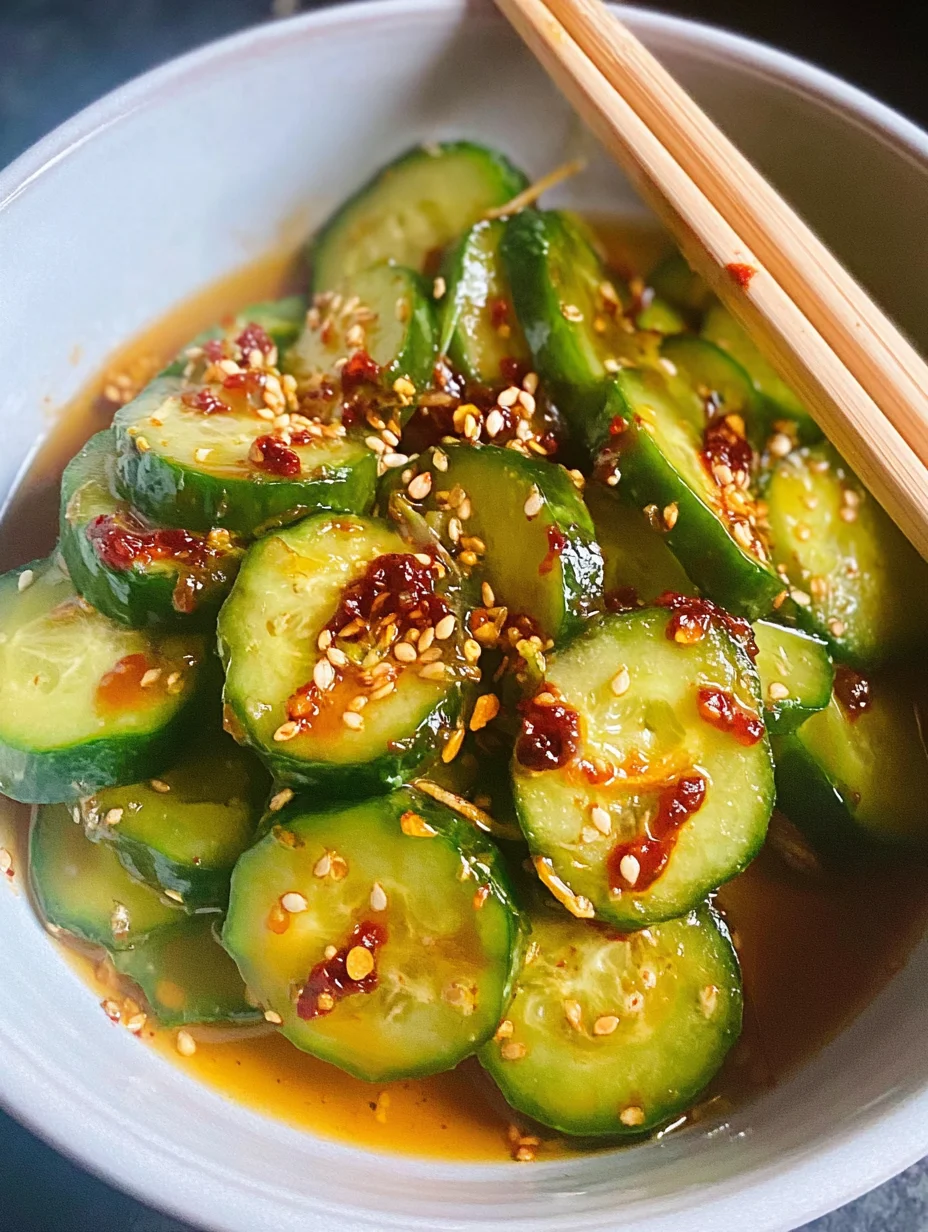 Easy Asian Cucumber Salad