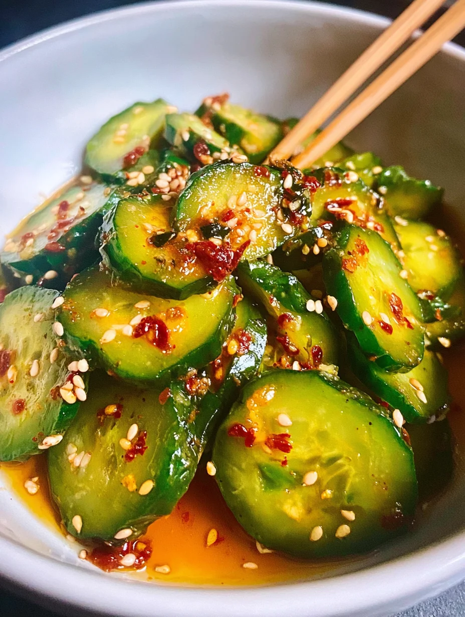 Easy Asian Cucumber Salad