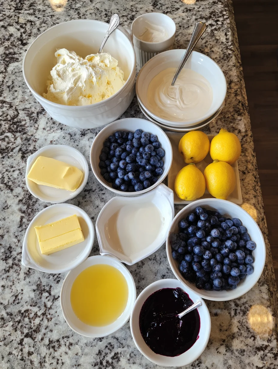 Easy Lemon Blueberry Trifle