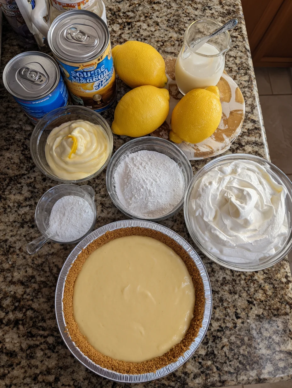 Easy Lemon Cream Pie