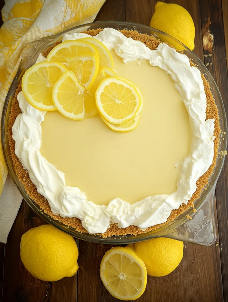 Easy Lemon Cream Pie