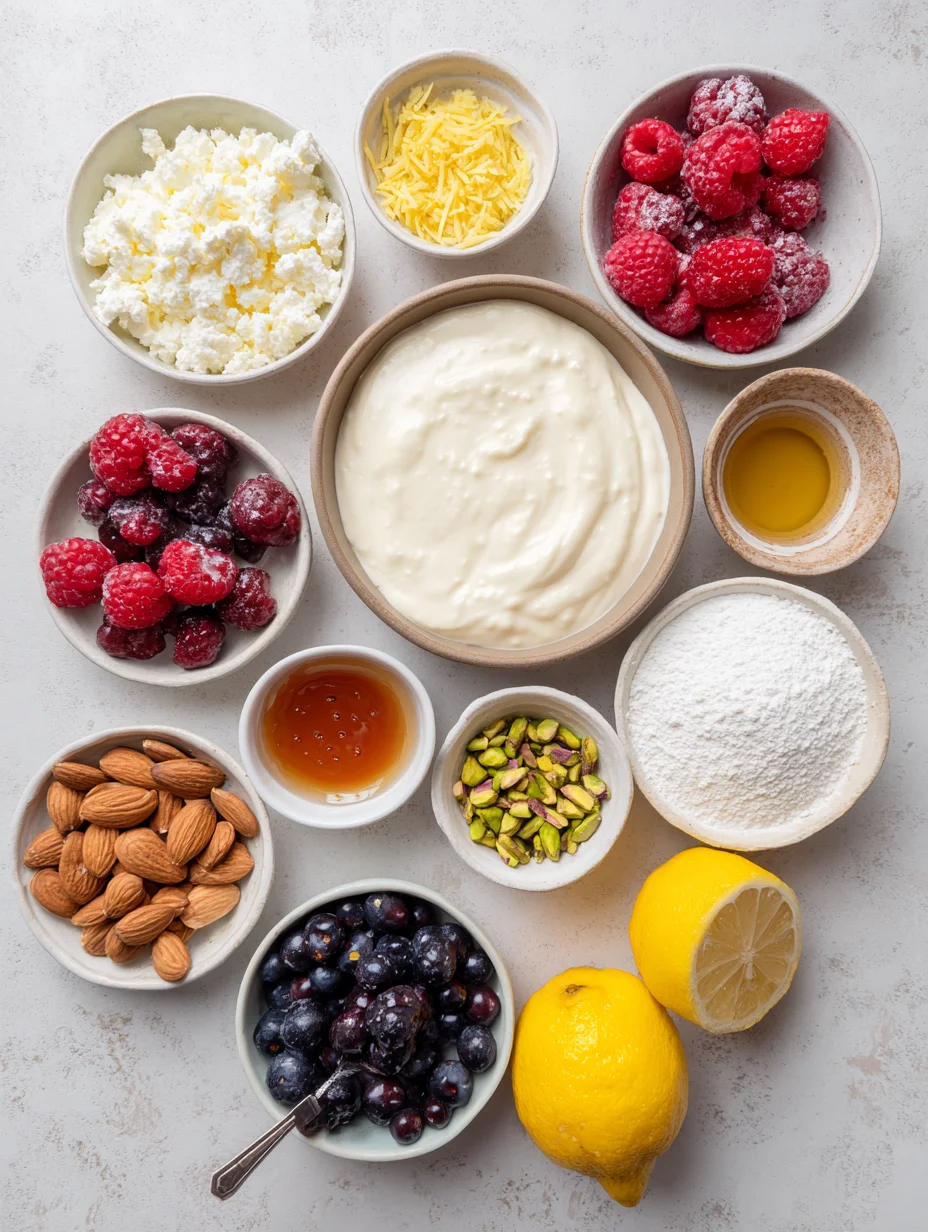 High Protein Lemon Cottage Cheese Pudding