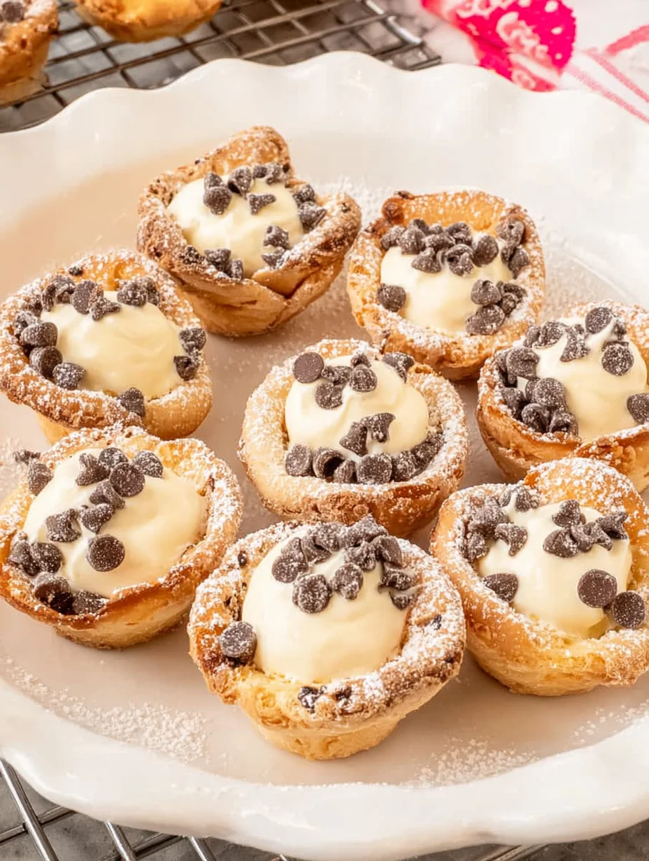 Mini Cannoli Cups
