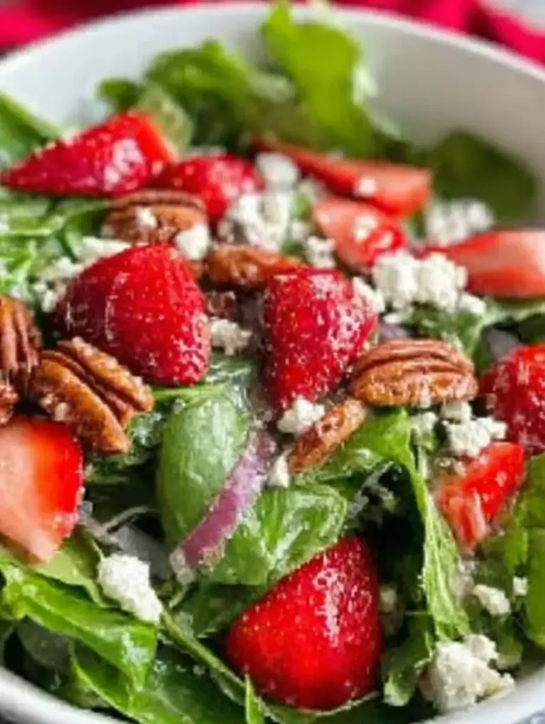 Quick Easter Strawberry Spring Salad