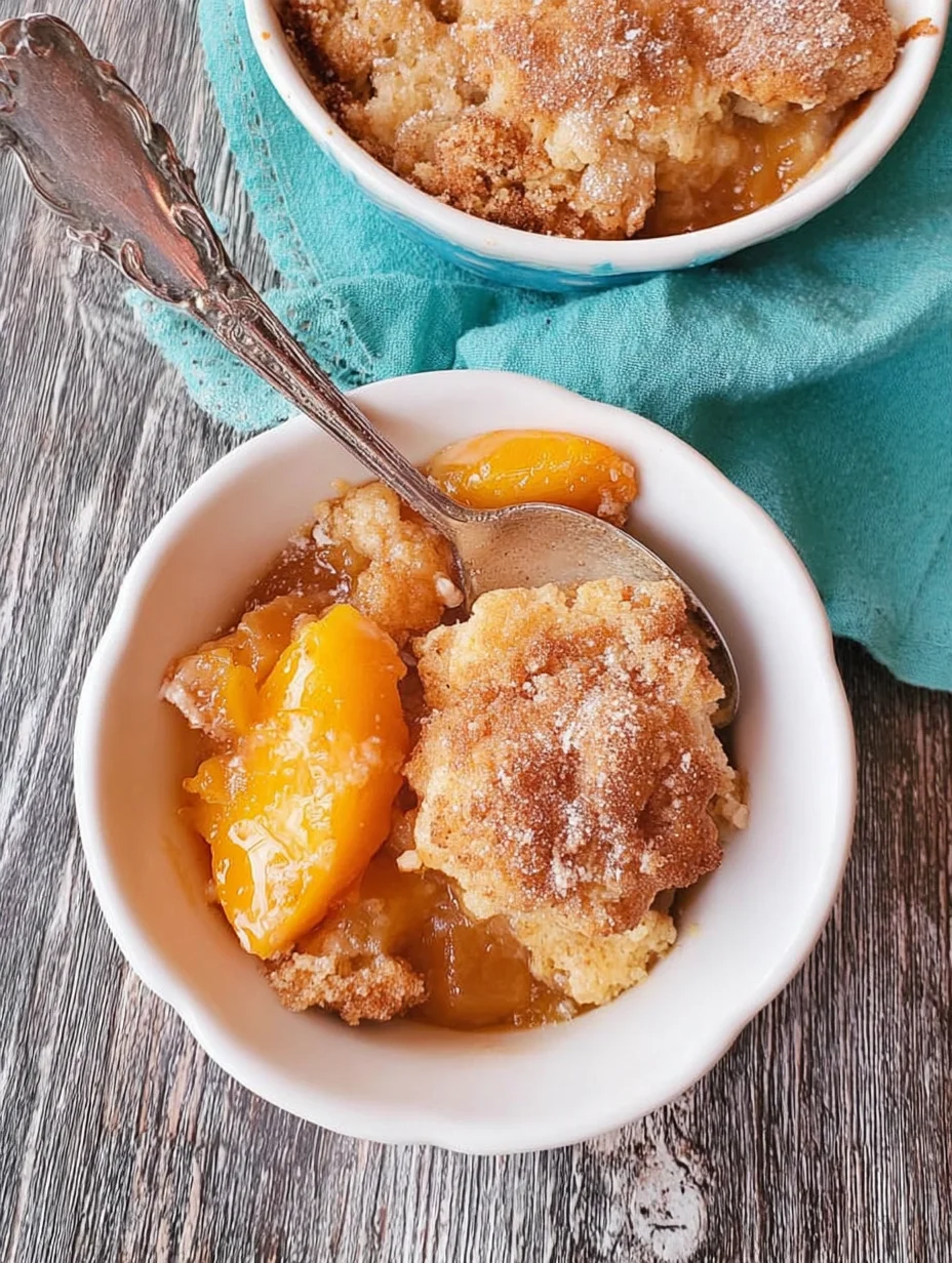 Southern Peach Cobbler