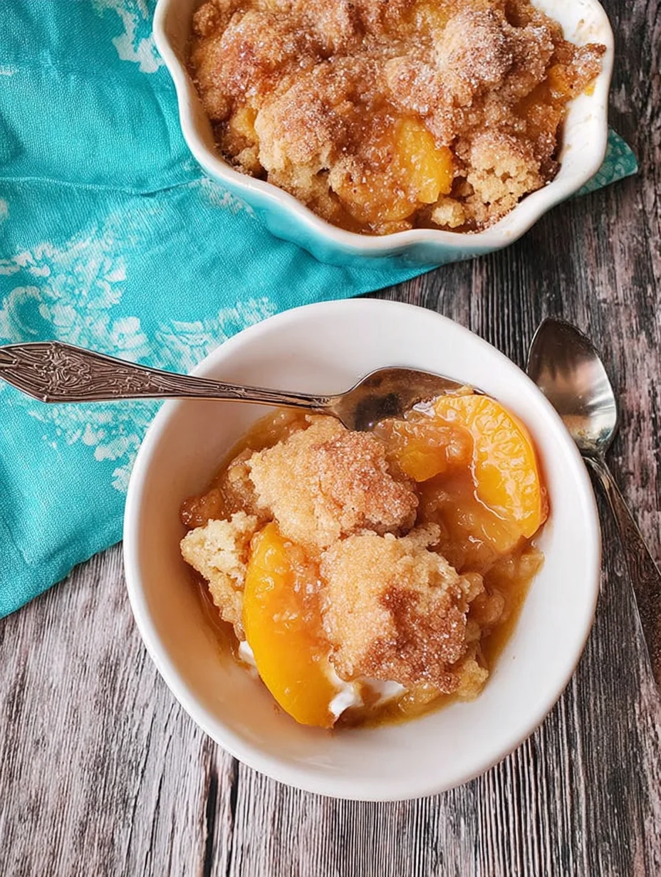 Southern Peach Cobbler