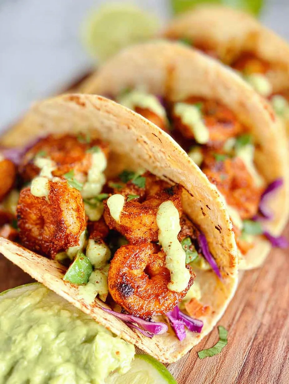 Spicy Shrimp Tacos
