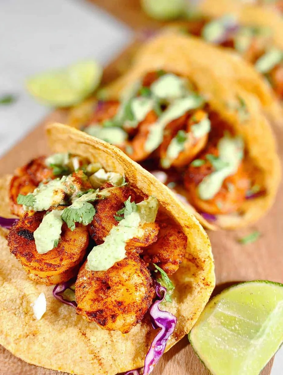 Spicy Shrimp Tacos