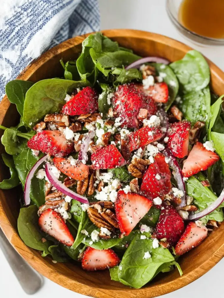 Spinach Strawberry Salad