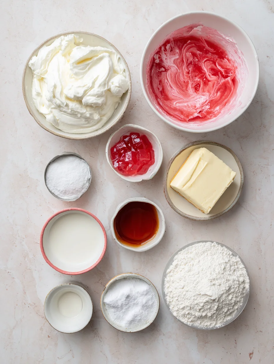 Strawberry Shortcake Freezer Pie