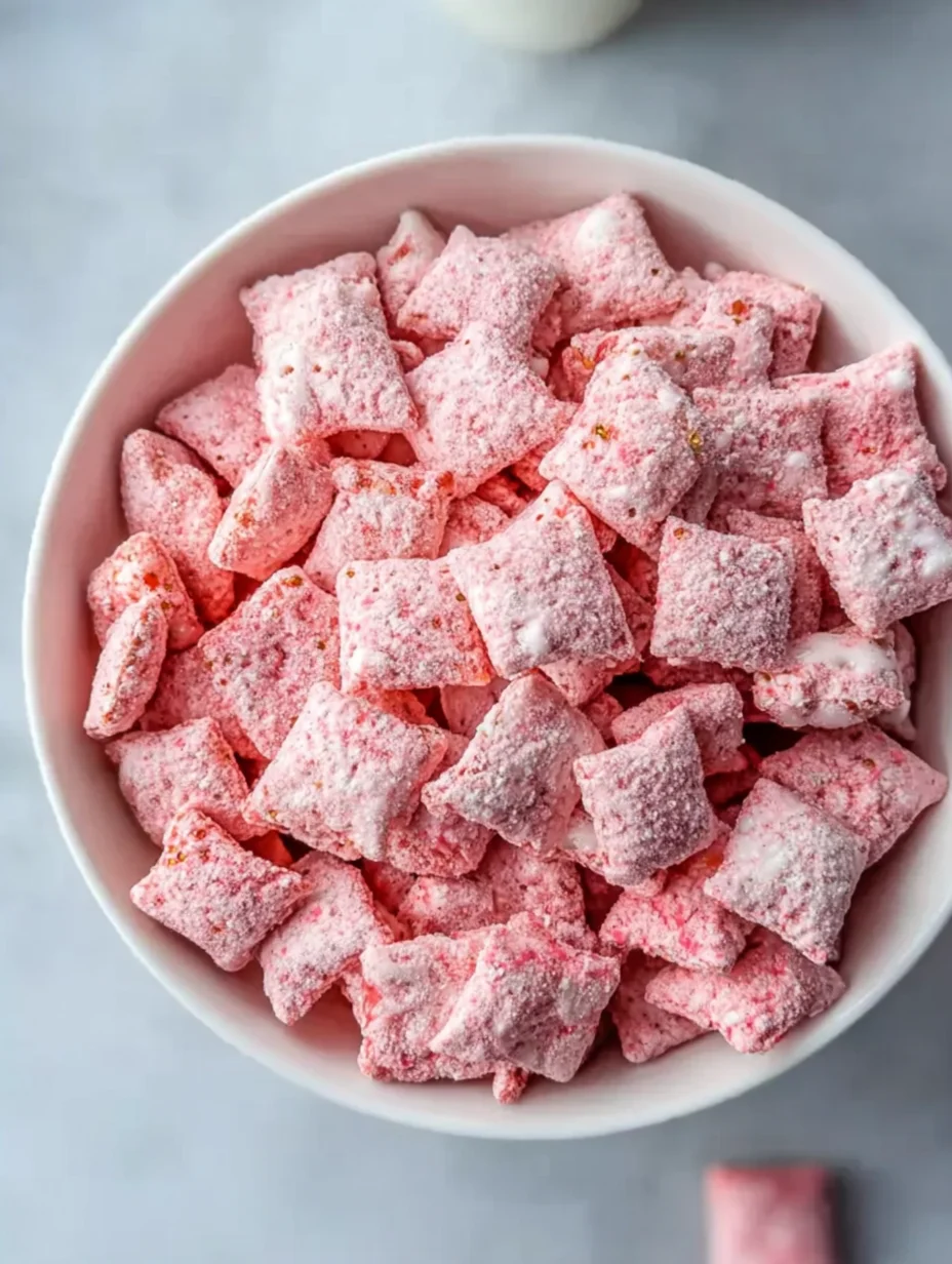Strawberry Shortcake Puppy Chow