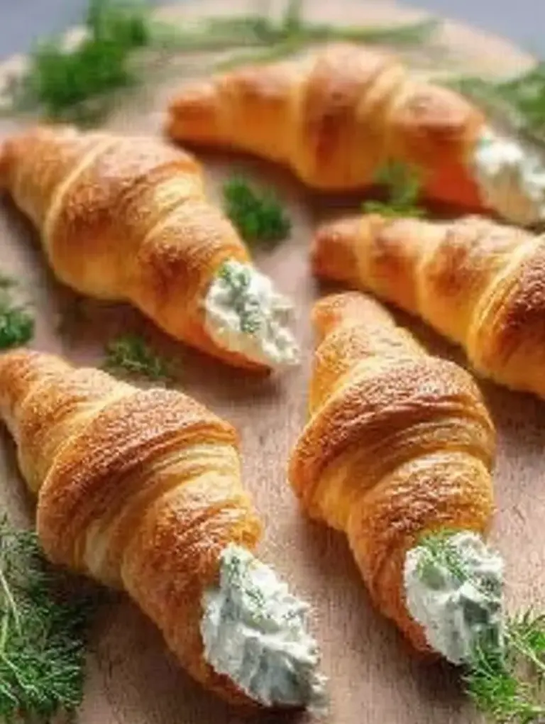 Stuffed Crescent Roll Carrots